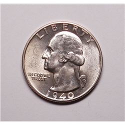 1940-D Washington Quarter CH BU