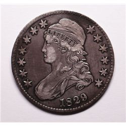 1829 Bust Half XF+