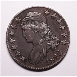 1826 Bust Half XF-AU