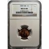 Image 1 : 1909 VDB Lincoln Cent NGC MS-65 RED