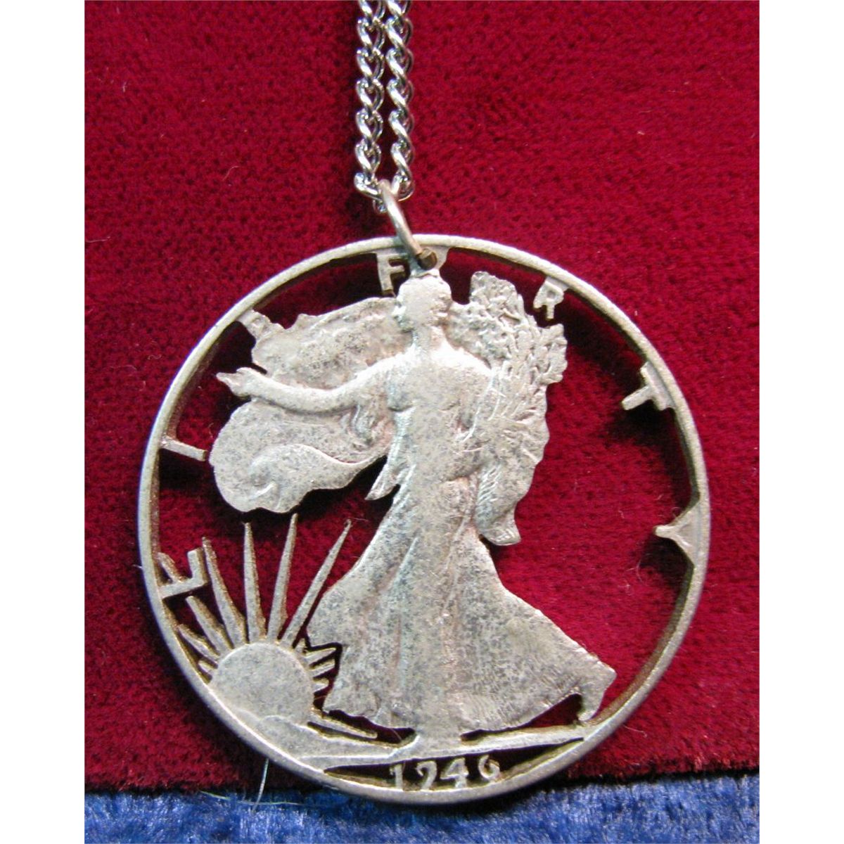 294. 1946 Silver Walking Liberty Half 