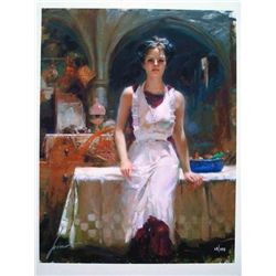 Pino - famous Artist & Illustrator - original Hand Signed Work "Deborah Revisited"