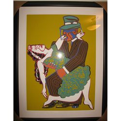 Grooms, Red - Original hand signed silkscreen 1973
