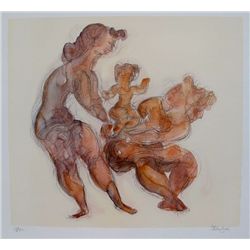 Gross, Chaim - Original Lithograph hand signed and numbered