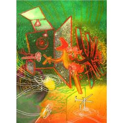 Matta, Roberto - Original Aquatint hand signed and numbered