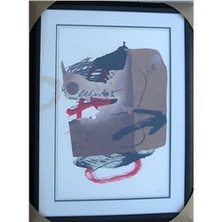 Tapies, Antoni - Original Lithograph hand signed and numbered