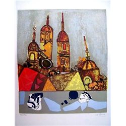 Ubeda, Augustin - Original hand signed and numbered Lithograph