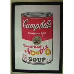Warhol, Andy - CAMPBELL'S SOUP CAN screenprint