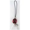 Image 1 : Baccarat Silver/Ruby Key Chain