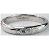 Image 1 : Chopard 18K White Gold Diamond Sapphire Bangle
