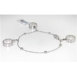 Gucci 18K White Gold  Bracelet