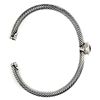Image 1 : David Yurman Silver Diamond Prasiolite Bangle