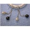 Image 2 : Dangling Pearl and Silver Earrings