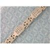 Image 3 : 14k Gold Bracelet with Diamonds