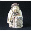 Image 1 : MWF1542E Handcarved Ox Bone Netsuke Figure