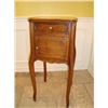 Image 1 : French Louis XV style side table with marble cir 1870