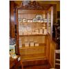 Image 2 : French burled walnut curio cabinet circa 1860
