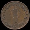 Image 2 : 1937F Germany 1pf AU+ ERROR (COI-9914)