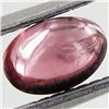 Image 1 : 0.8ct Pink Tourmaline Cabochon Oval (GEM-39739)