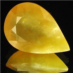 19.8ct Yellow Fire Opal (GEM-37421)