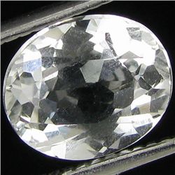 3.1ct White Topaz Oval (GEM-29831C)