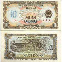 1980 Vietnam 10 Dong Crisp Unc Note (COI-4017)