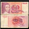 Image 1 : 1990 Yugoslavia 10 Dinara Scarce Circulated Note (CUR-05692)