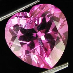 6.93ct Brazil Pink Topaz Heart Cut (GEM-26970K)