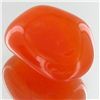 Image 1 : 21.9ct Carnelian Freeform Cabochon (GEM-34124)