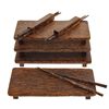 Image 1 : Handcrafted Sugar Palm Sushi Set  (DEC-285)