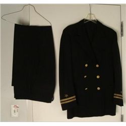 FULL WWII NAVY OFFICERS UNIFORM