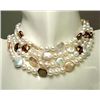 Image 1 : Gorgeous Genuine Coin Pearl Necklace