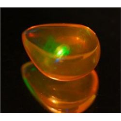 1.42 Ct. Striking Pear Cabochon Natural Multi Color Opa