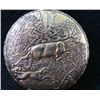 Image 3 : MWF1527P ANTIQUE HEAVILY EMBOSSED Hunters POCKET WATCH