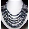 Image 1 : Extremly Long 130~ 7-8mm Black Akoya Cultured Pearl Nec