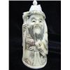 Image 1 : MWF1473 Wonderful ox bone handcarved snuff bottle depic