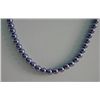 Image 2 : Gorgeous 6mm TAHITIAN PURPLE South Sea Shell Pearl Neck