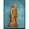 Image 2 : MWF1477 Tibet handcarved Oxbone skeleton pendant