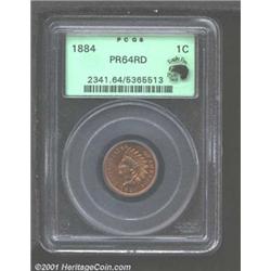 1884 1C PR64 Red PCGS.