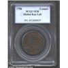 Image 1 : 1786 COPPER Connecticut Copper, Mailed Bust Left VF35 PCGS.