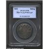 Image 1 : 1652 SHILNG Pine Tree Shilling, Large Planchet VF35 PCGS.