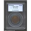 Image 1 : (1670-75) FARTH St.Patrick Farthing XF40 PCGS