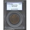 Image 1 : (1670-75) 1/2P St.Patrick Halfpenny VF20 PCGS