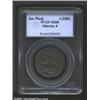 Image 1 : (1688) TOKEN American Plantations Token, Sidewise 4 MS60 PCGS.