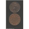 Image 2 : 1723 1/2P Hibernia Halfpenny XF40 Reverse Corroded and Tooled at 5 O'Clock Uncertified, medium brown