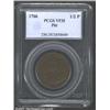 Image 1 : 1766 1/2P Pitt Halfpenny VF35 PCGS.