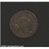 Image 1 : 1787 COPPER New Jersey Copper, Outlined Shield VF30 Corroded Uncertified.