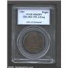 Image 1 : 1787 1C Fugio Cent, STATES UNITED, Cinquefoils MS62 Brown PCGS.