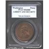 Image 1 : Undated PENNY Washington Liberty & Security Penny MS64 Red and Brown PCGS.