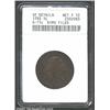 Image 1 : 1793 1C Wreath Cent--Vine and Bars, Rims Filed--ANACS.